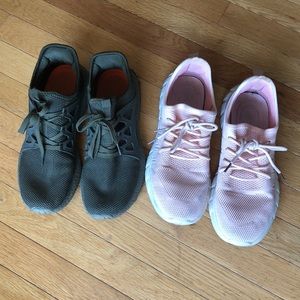 Women Athletic Running Workout Sneaker. TWO PAIRS Size 9.5